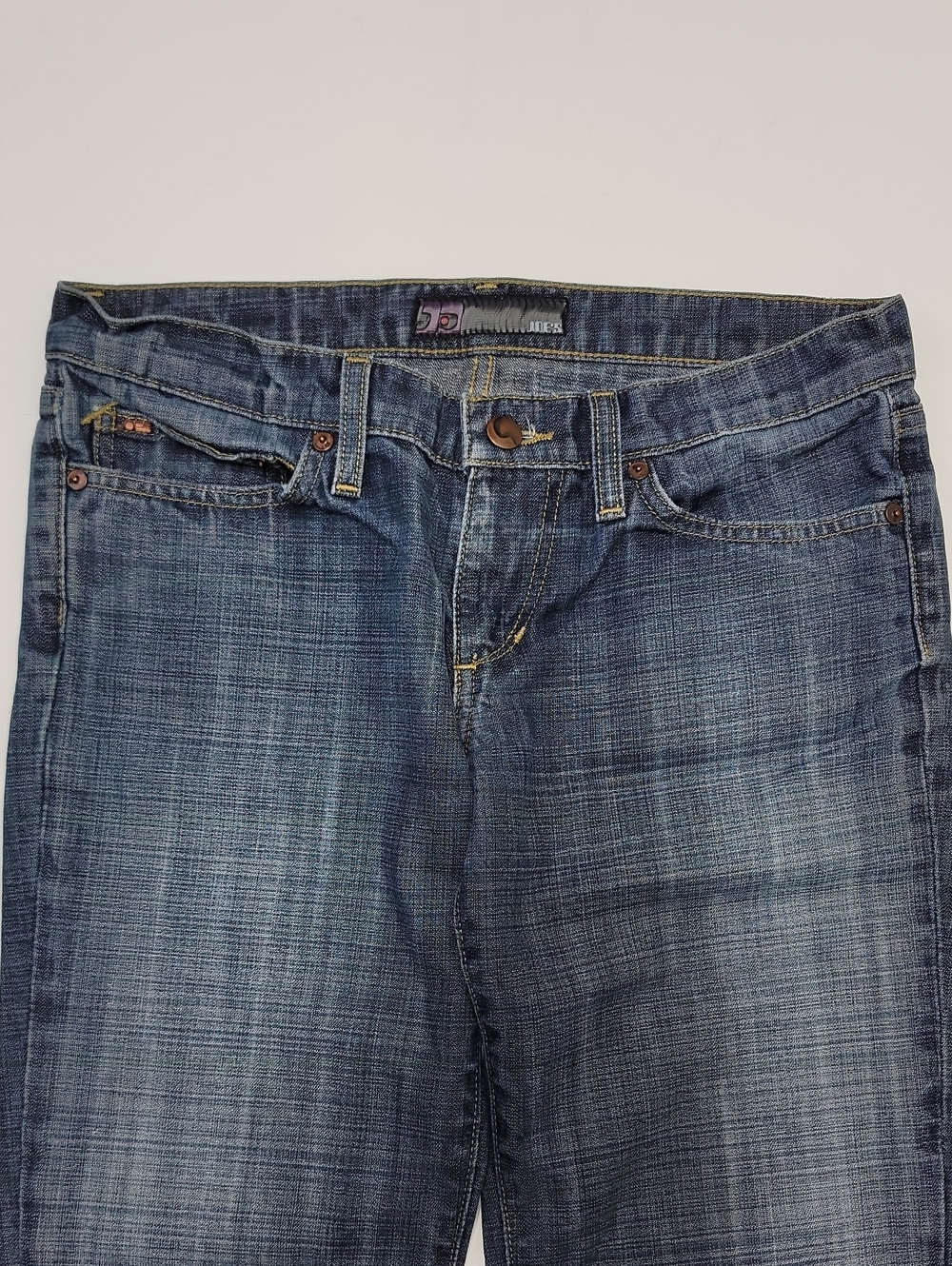 Vintage JOE'S Jeans Women's Low-Rise Straight-Leg Denim Medium Blue W27